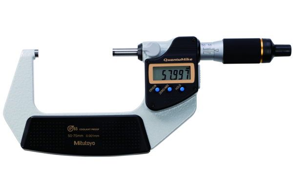 Panme Điện Tử Đo Ngoài Đo Nhanh, Digital Micrometer QuantuMike IP65 50-75mm, 293-142-30