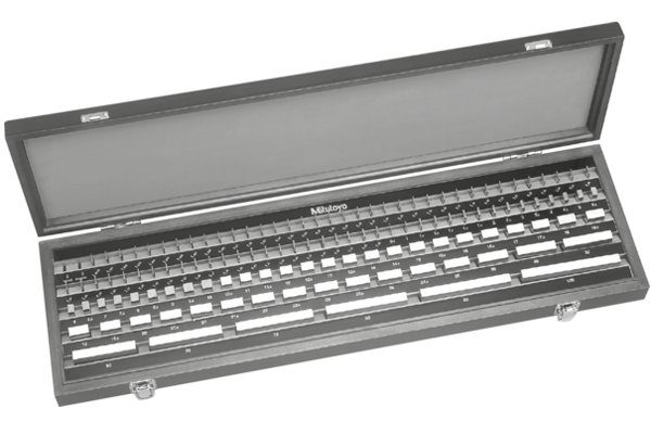 Bộ Căn Mẫu Thép Mitutoyo 122 Miếng Cấp 2, 516-599-10