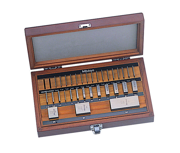 Bộ Căn Mẫu Thép Mitutoyo Mét 32 Khối Cấp 0, 516-465-16