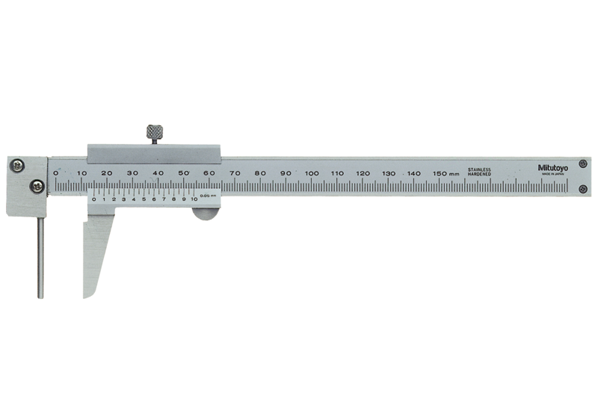 Thước Cặp Cơ Khí Đo Rãnh Ngoài 0-150mm/0,05mm Mitutoyo, 536-161