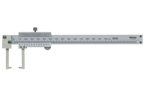 Thước Cặp Cơ Khí Đo Rãnh Ngoài 0-150mm/0,05mm Mitutoyo, 536-152