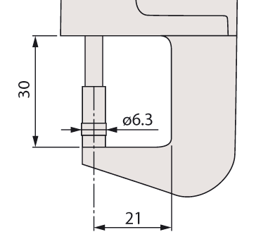 Đồng hồ đo độ dày điện tử, 0-12mm, 0,001mm, 547-401