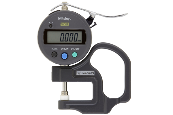 Đồng hồ đo độ dày điện tử, 0-0,47", 0,0001", 547-526S