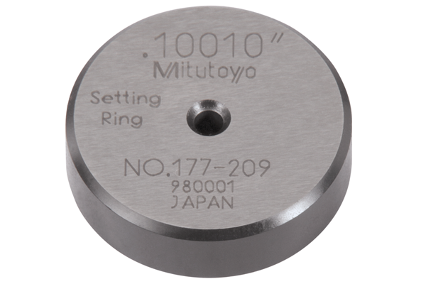 Vòng Chuẩn Thép Hệ Inch 0,1" Mitutoyo, 177-209
