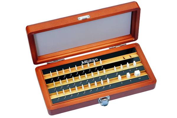 Bộ Căn Mẫu Ceramic Mitutoyo Hệ Mét 34 Miếng Cấp 0, 516-179-10