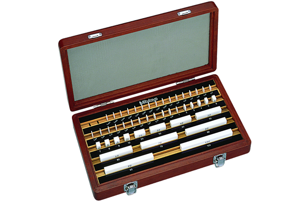 Bộ Căn Mẫu Ceramic Mitutoyo Hệ Mét 46 Miếng Cấp 0, 516-395-10