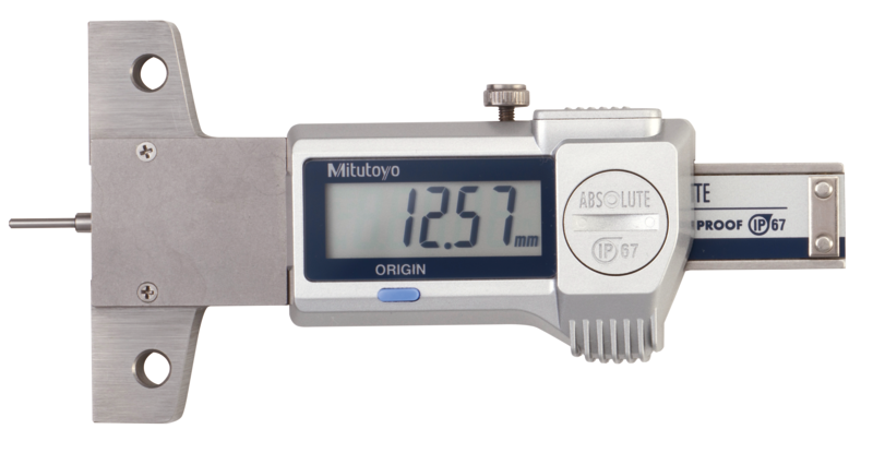 Thước cặp đo sâu điện tử Inch/Metric, 0-1", 0,0005"/0,01mm Mitutoyo, 571-200-20