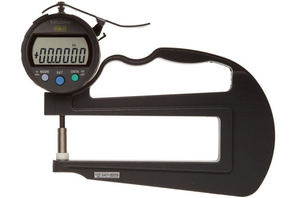 Đồng hồ đo độ dày điện tử,, 0-0,4", 0,0005", 4,72", 547-320S