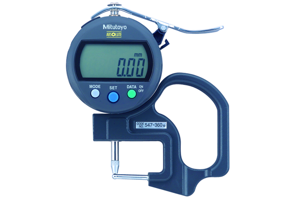Đồng hồ đo độ dày điện tử, 0-10mm, 0,01mm, 547-360